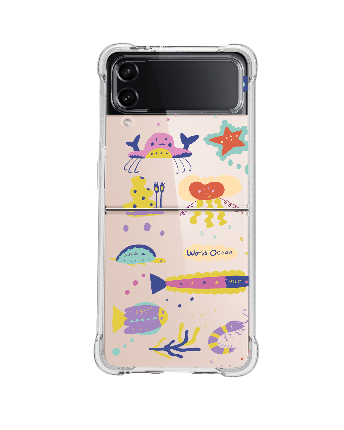 Android Flip / Fold Case - Ocean World