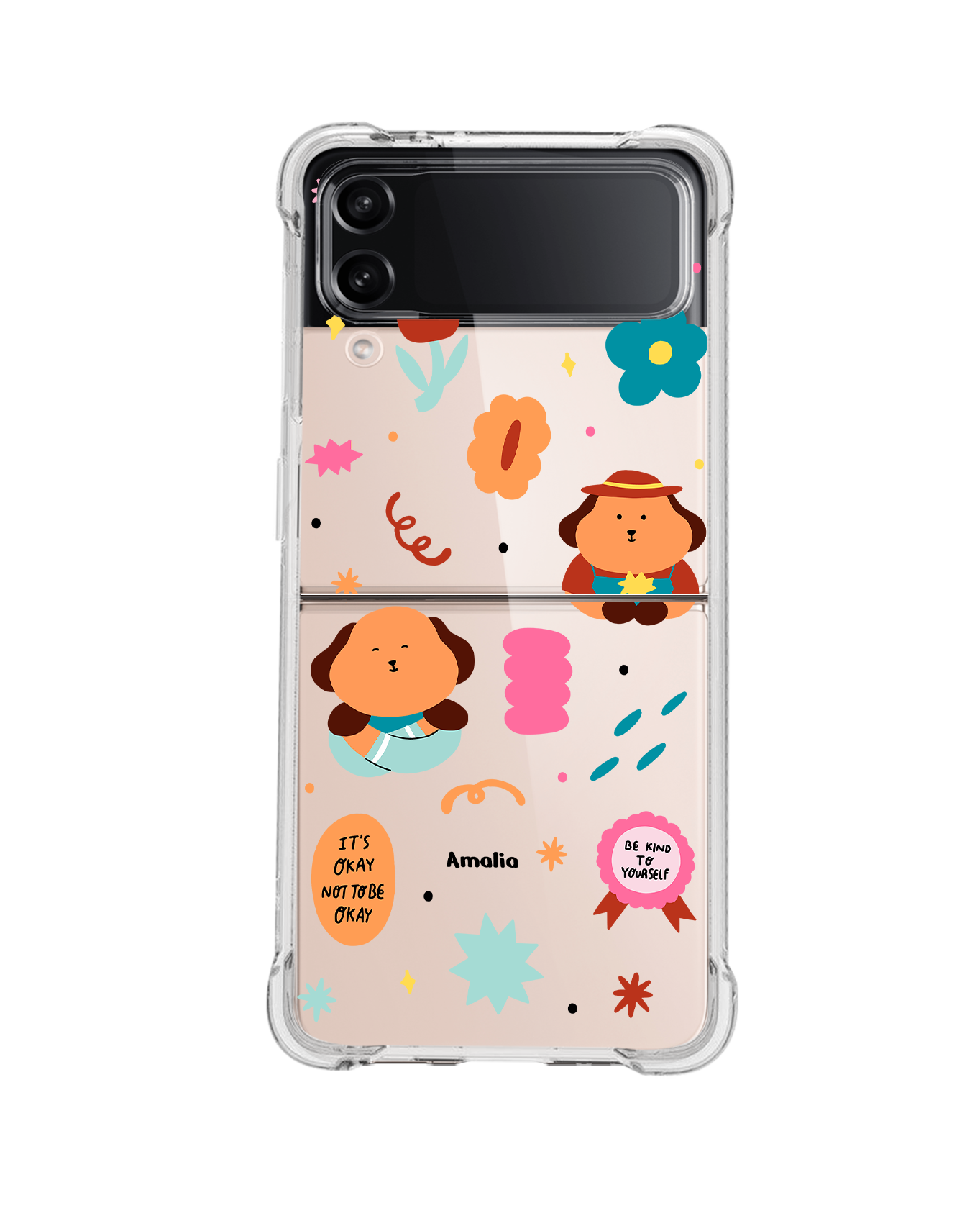 Android Flip / Fold Case - Selflove Garden