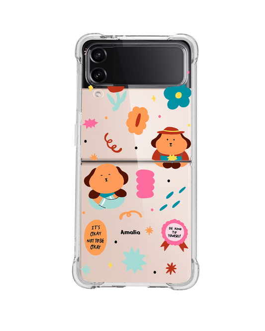 Android Flip / Fold Case - Selflove Garden