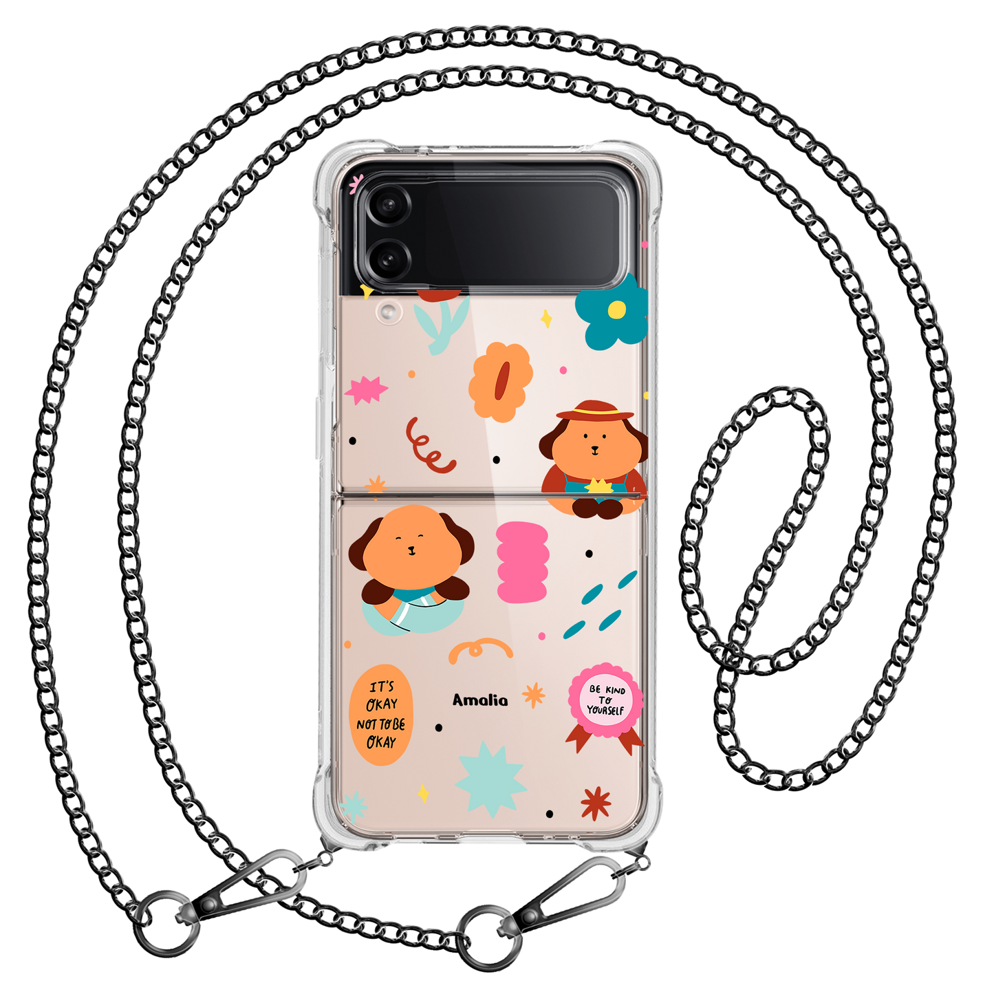 Android Flip / Fold Case - Selflove Garden