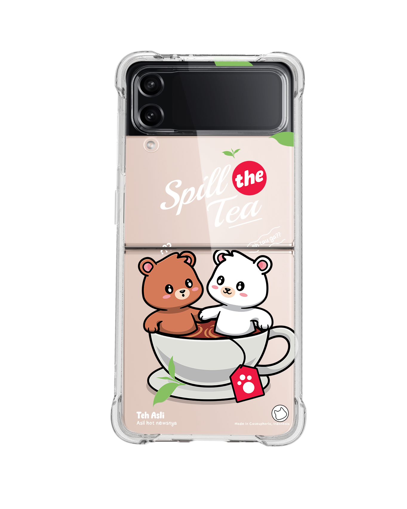 Android Flip / Fold Case - Spill the Tea