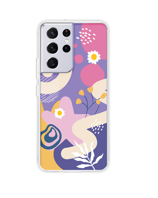 Android Rearguard Hybrid Case - Abstract Flower 3.0