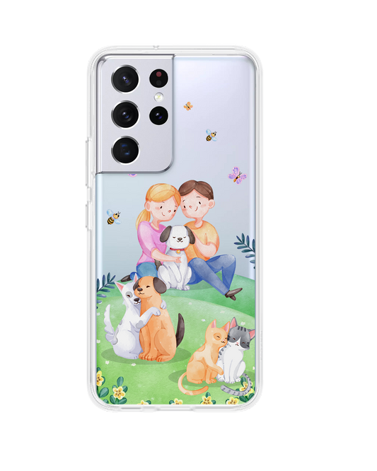 Android Rearguard Hybrid Case - Adorable Animals