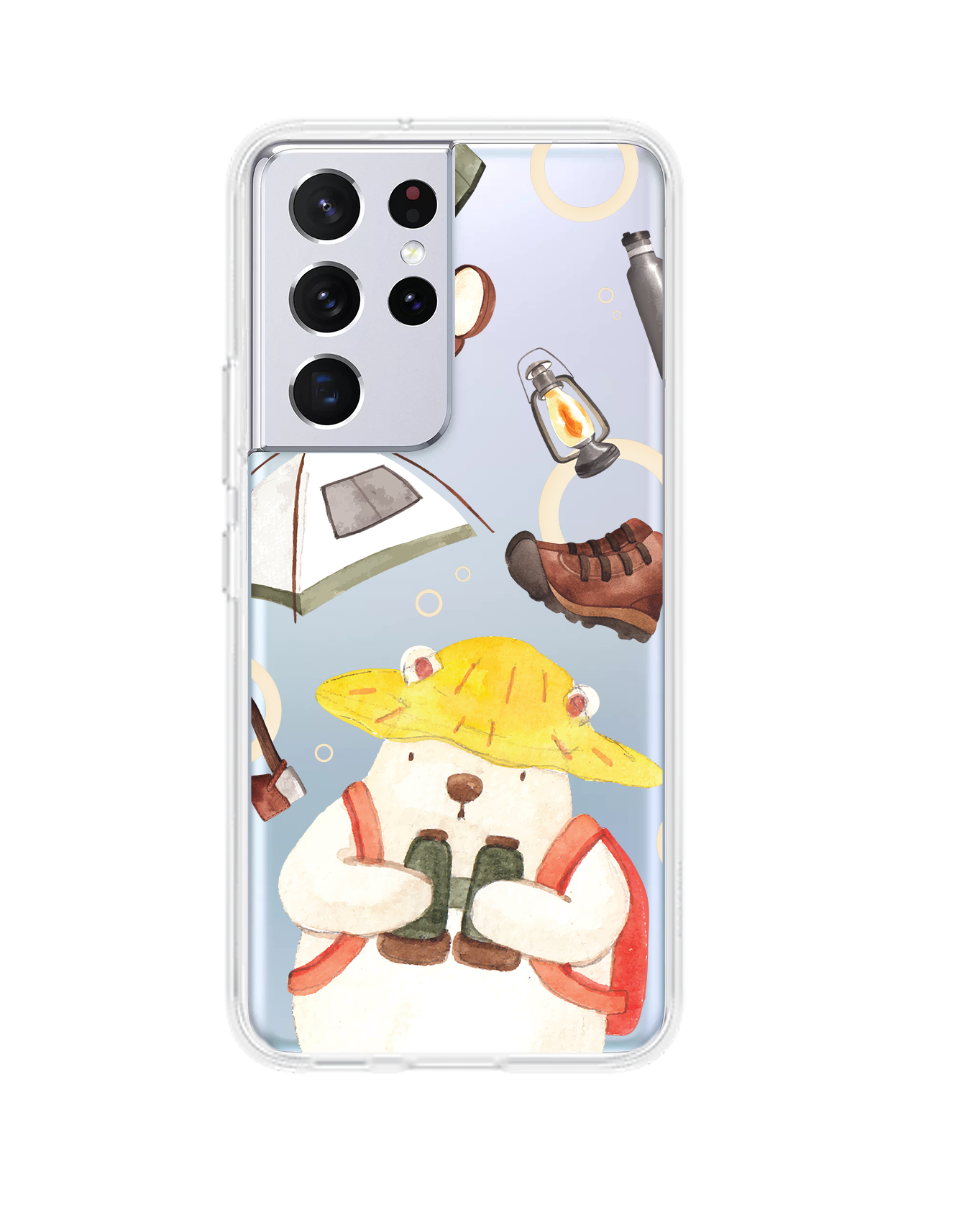 Android Rearguard Hybrid Case - Adventure of Bear