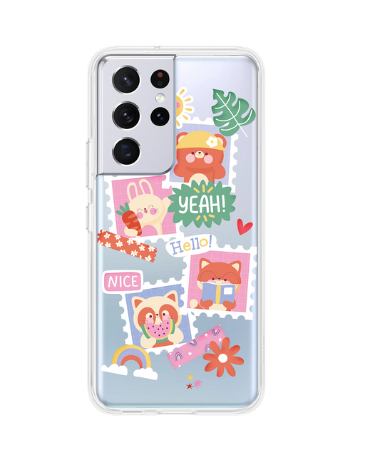 Android Rearguard Hybrid Case - Animal Squad