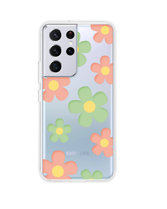 Android Rearguard Hybrid Case - Daisy Spring