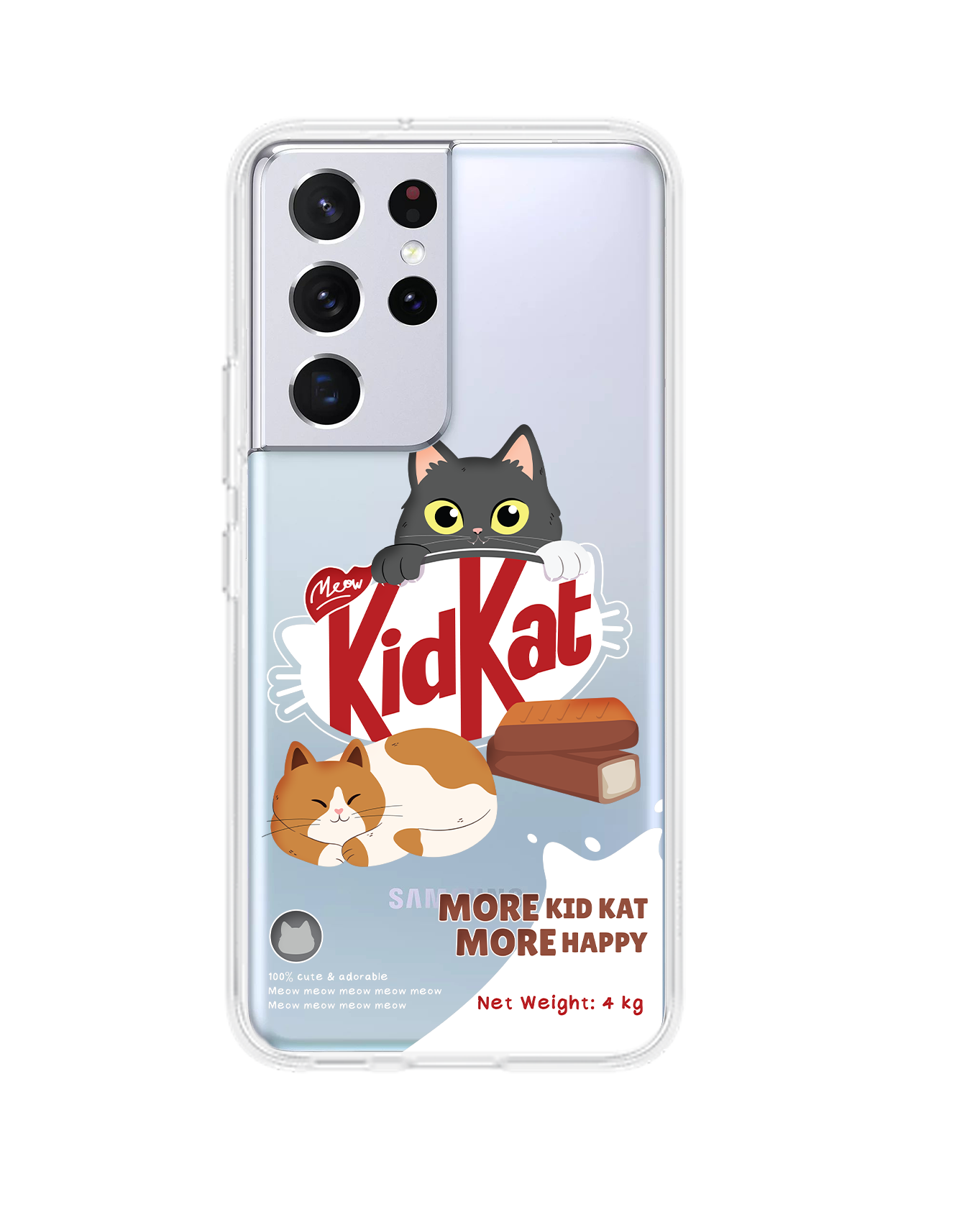 Android Rearguard Hybrid Case - Kidkat