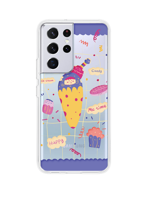 Android Rearguard Hybrid Case - Candy Doodle