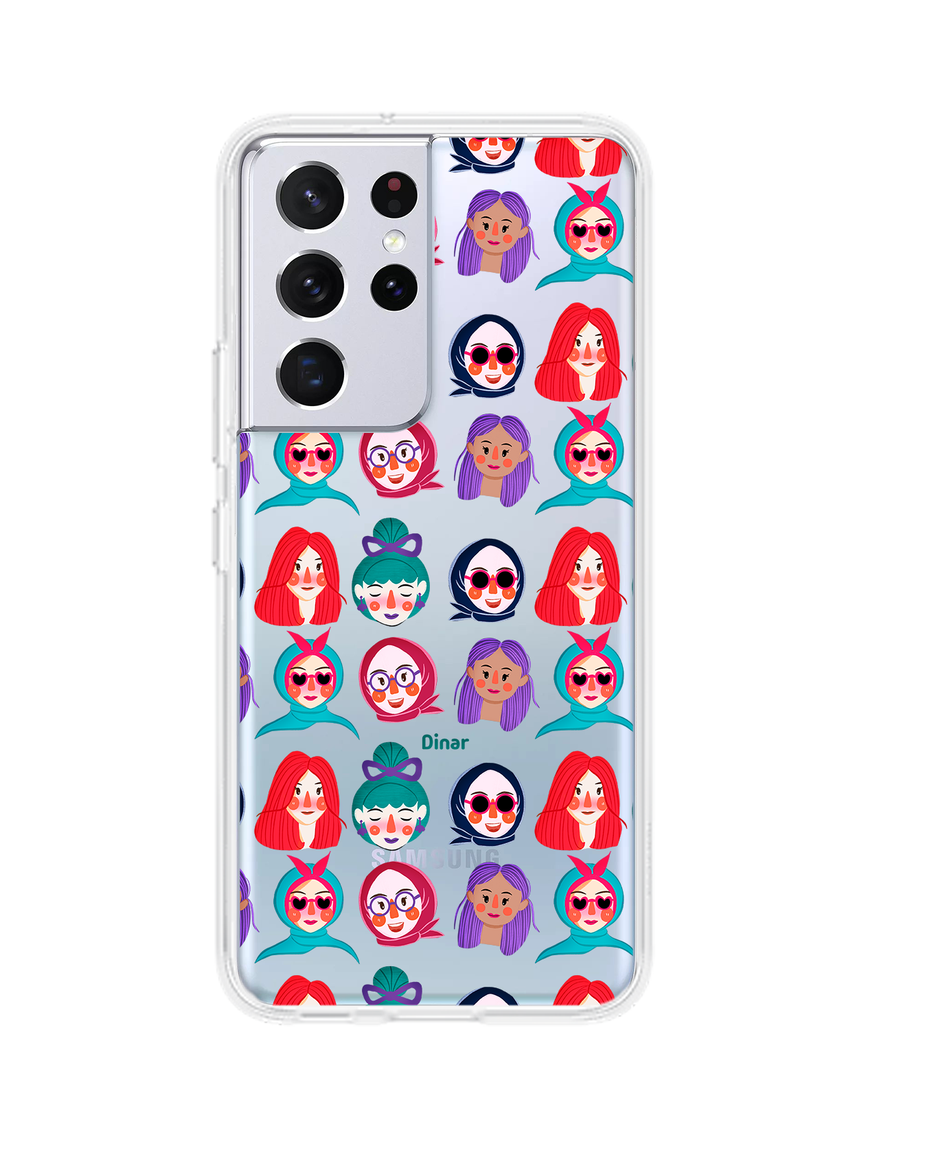 Android Rearguard Hybrid Case - Cute Sweety Faces