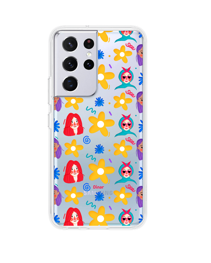 Android Rearguard Hybrid Case - Daisy Faces