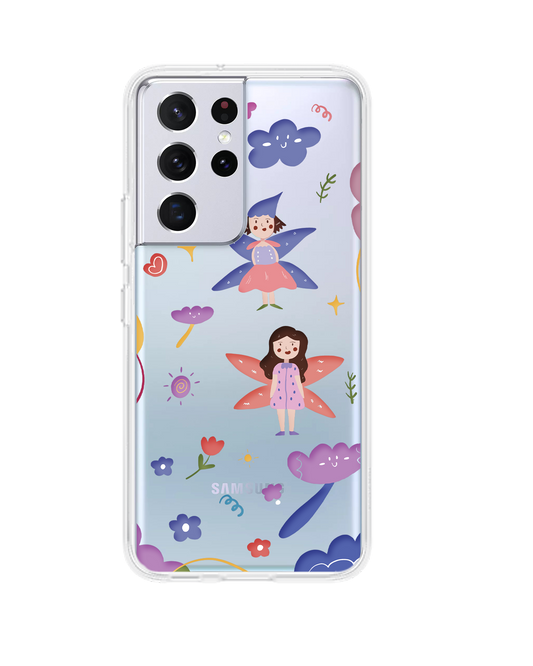 Android Rearguard Hybrid Case - Fairy Pattern