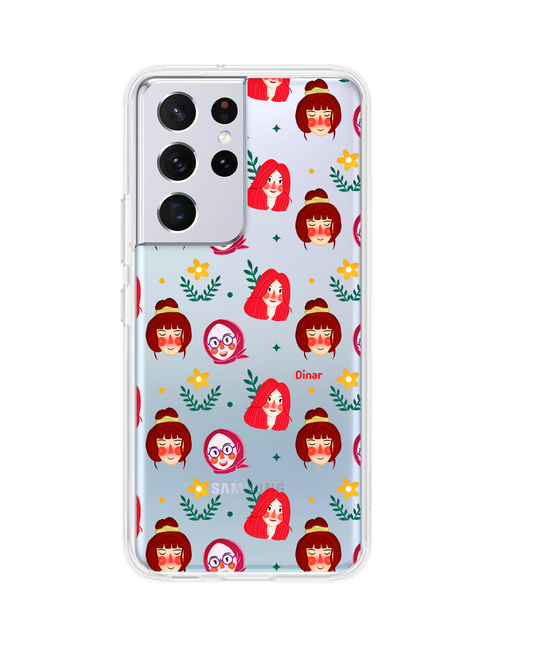 Android Rearguard Hybrid Case - Lovely Faces