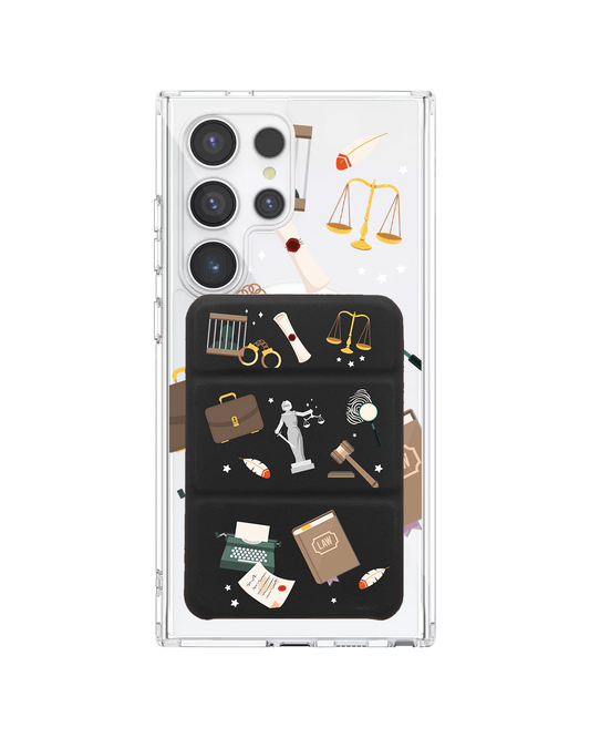 Android Magnetic Trifold Wallet Case - Lawyer