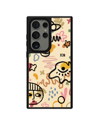 Android Leather Grip - Abstract 3.0