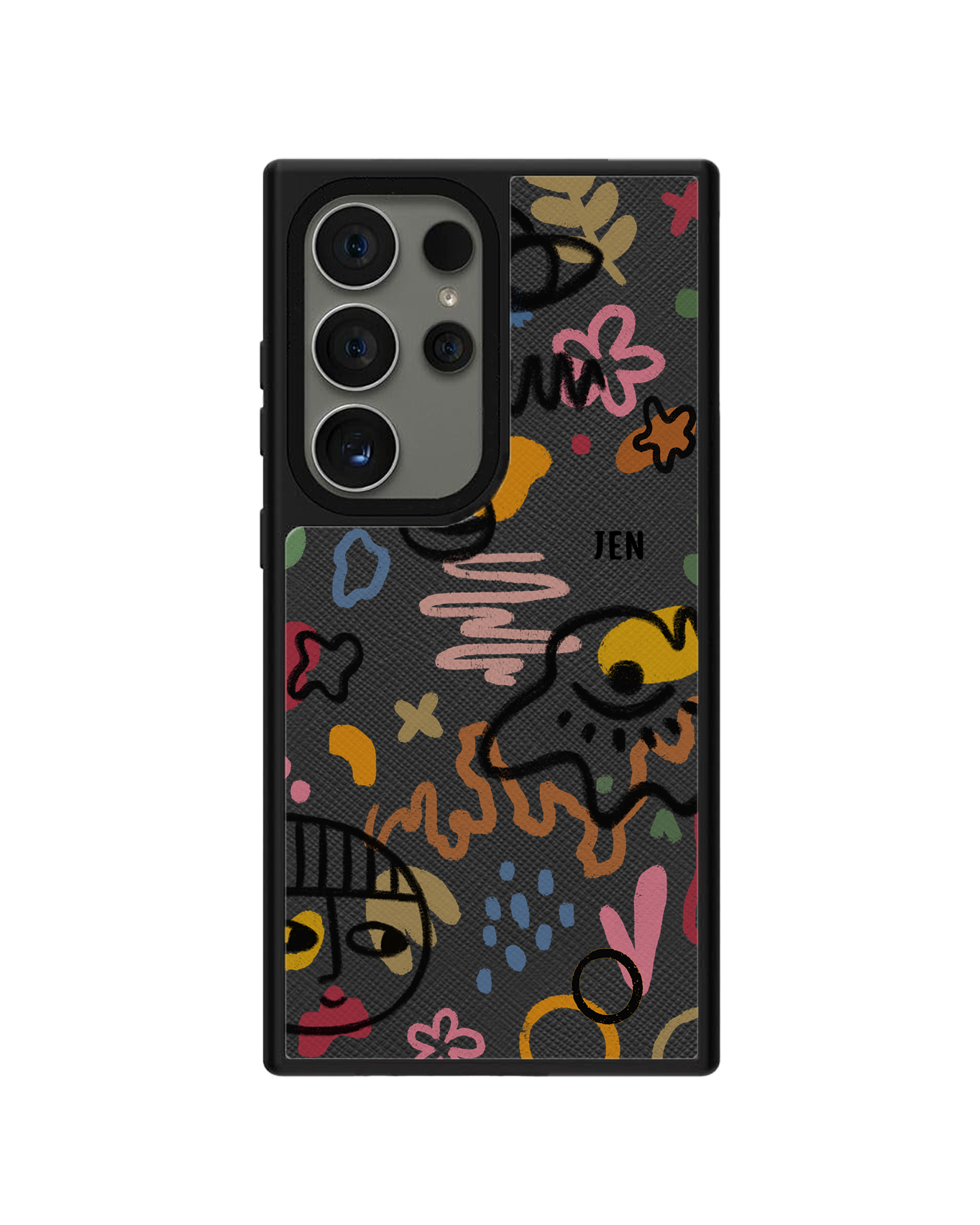 Android Leather Grip Case - Abstract 3.0