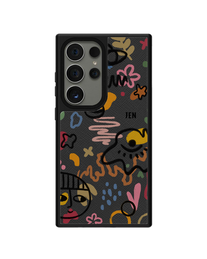 Android Leather Grip - Abstract 3.0