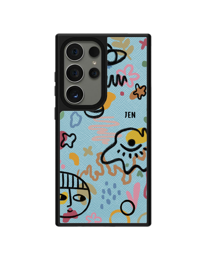 Android Leather Grip - Abstract 3.0
