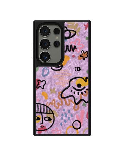 Android Leather Grip - Abstract 3.0