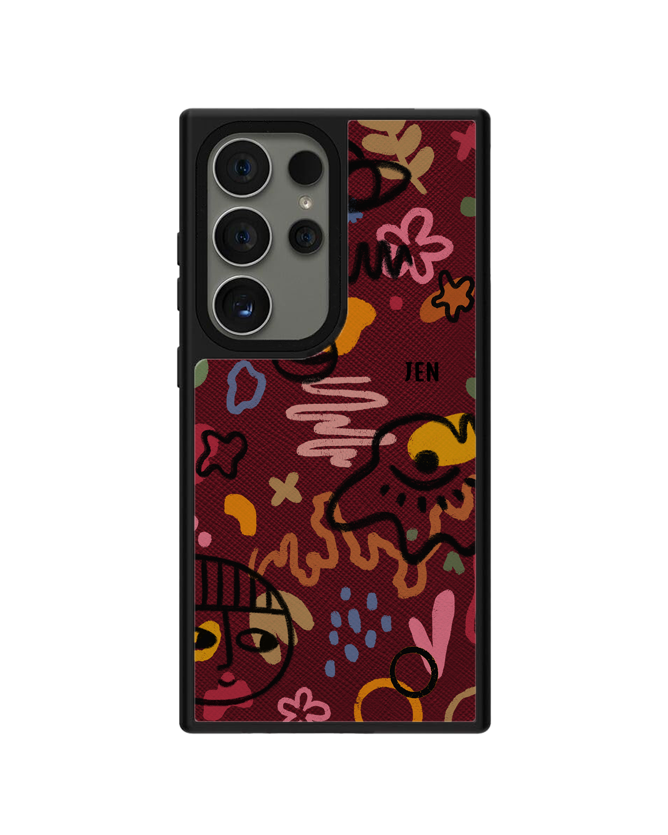 Android Leather Grip Case - Abstract 3.0