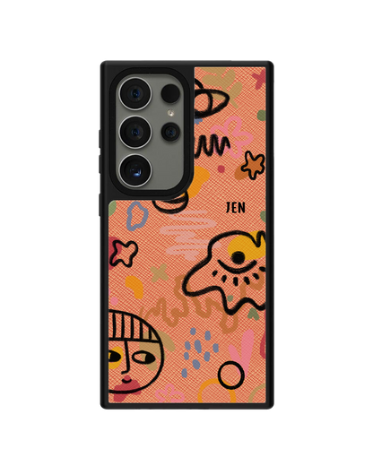 Android Leather Grip - Abstract 3.0