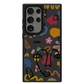 Android Leather Grip Case - Abstract 4.0