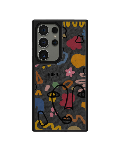 Android Leather Grip - Abstract 4.0