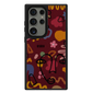 Android Leather Grip Case - Abstract 4.0