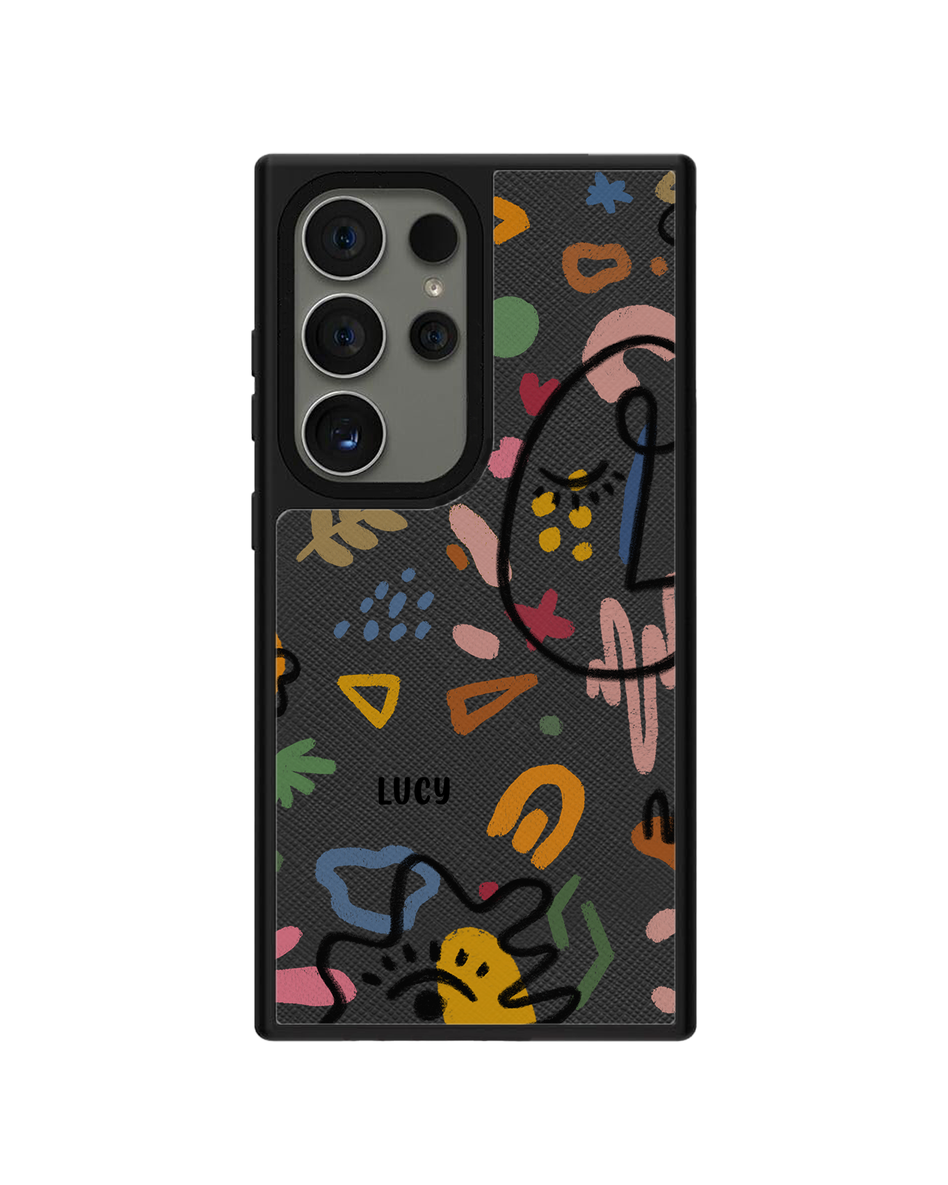 Android Leather Grip Case - Abstract 5.0