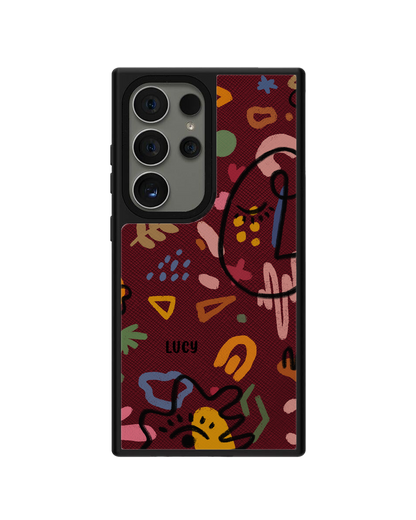 Android Leather Grip - Abstract 5.0