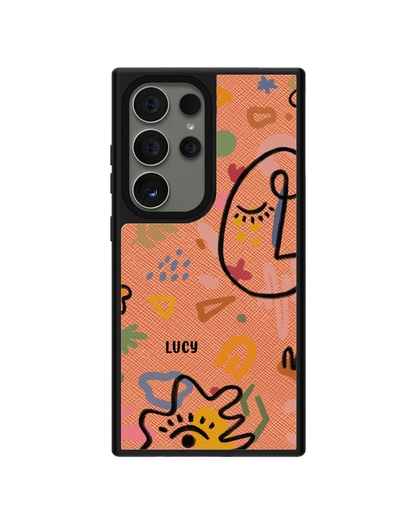 Android Leather Grip - Abstract 5.0