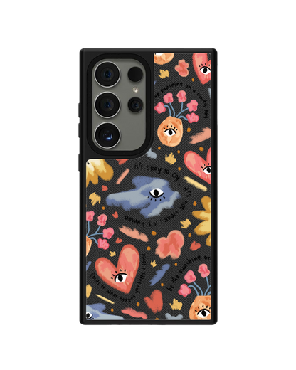Android Leather Grip - Abstract Lovers