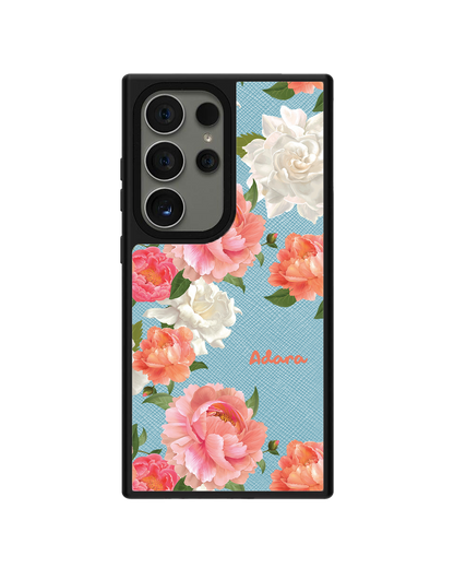 Android Leather Grip - August Peony