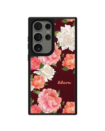Android Leather Grip - August Peony