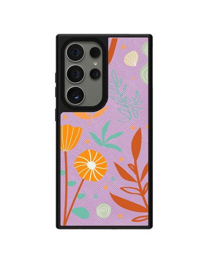 Android Leather Grip - Autumn Botanical