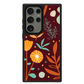 Android Leather Grip Case - Autumn Botanical