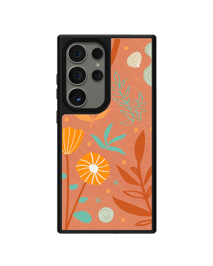 Android Leather Grip - Autumn Botanical