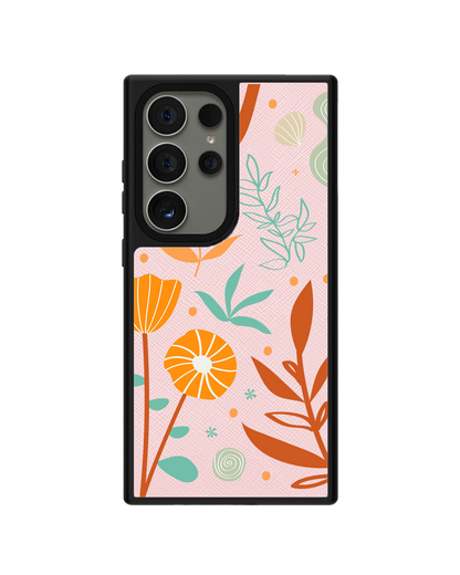 Android Leather Grip - Autumn Botanical