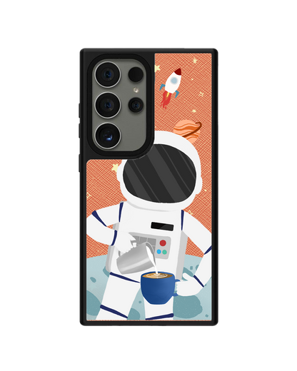 Android Leather Grip - Baristronauts