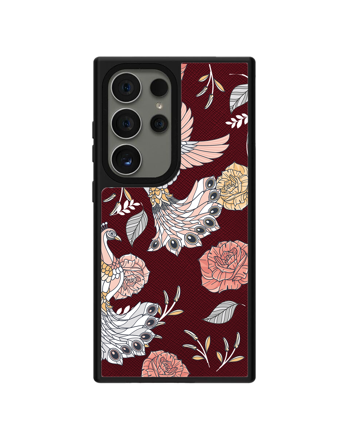 Android Leather Grip Case - Bird of Paradise 1.0