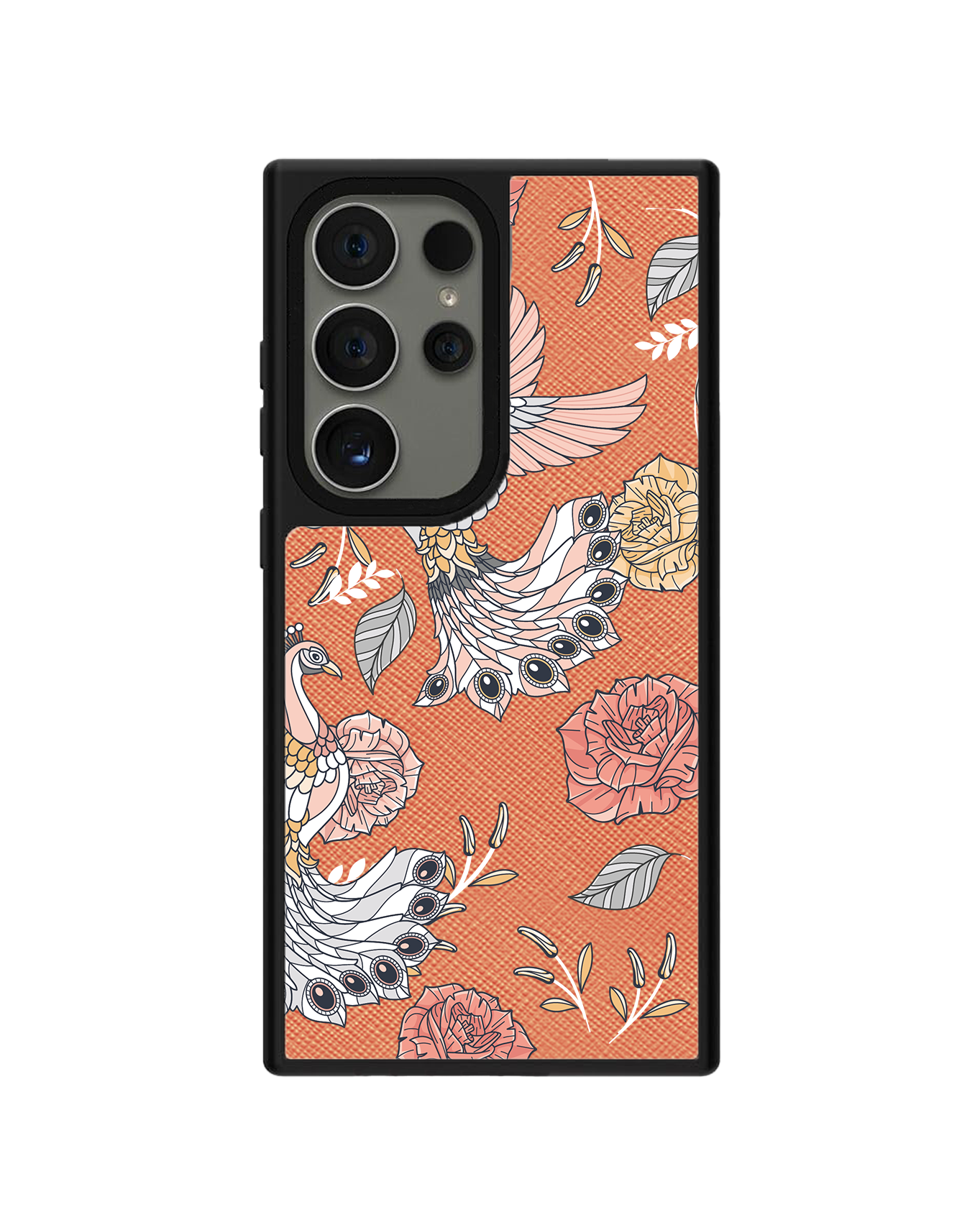 Android Leather Grip Case - Bird of Paradise 1.0