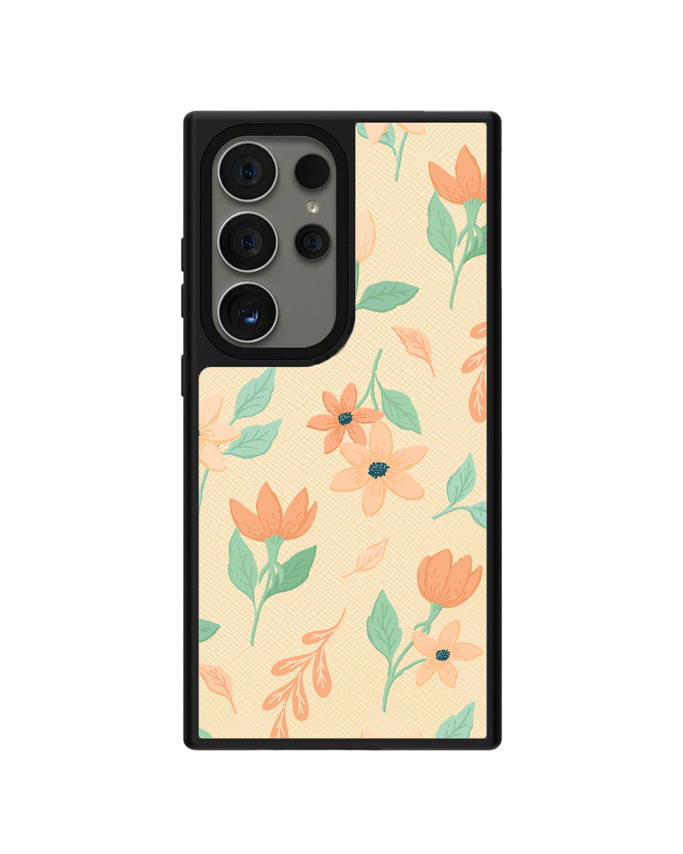 Android Leather Grip Case - Birth Flower