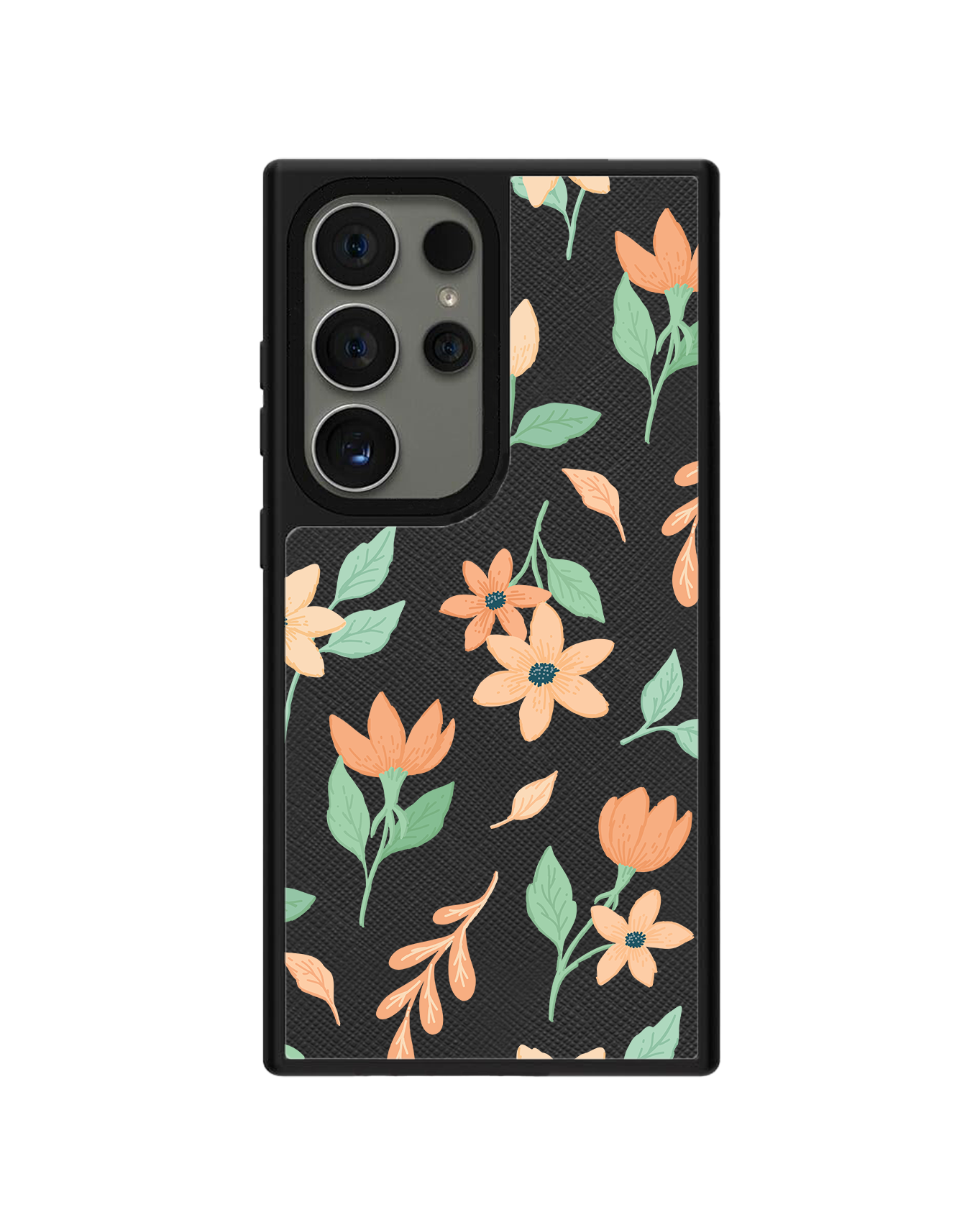 Android Leather Grip Case - Birth Flower