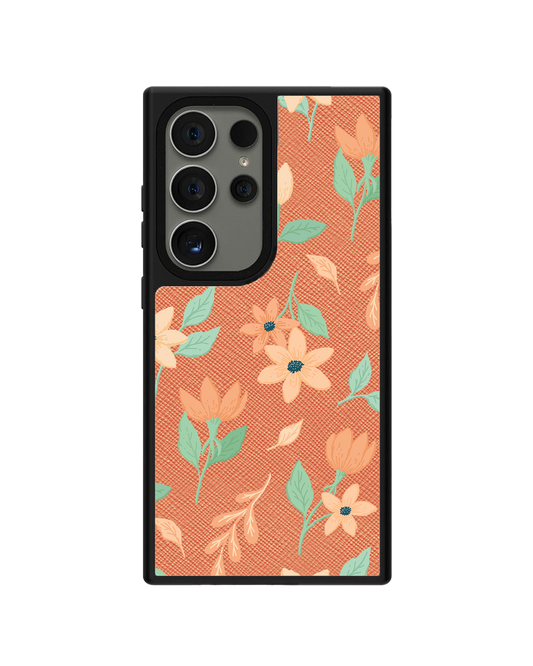 Android Leather Grip Case - Birth Flower