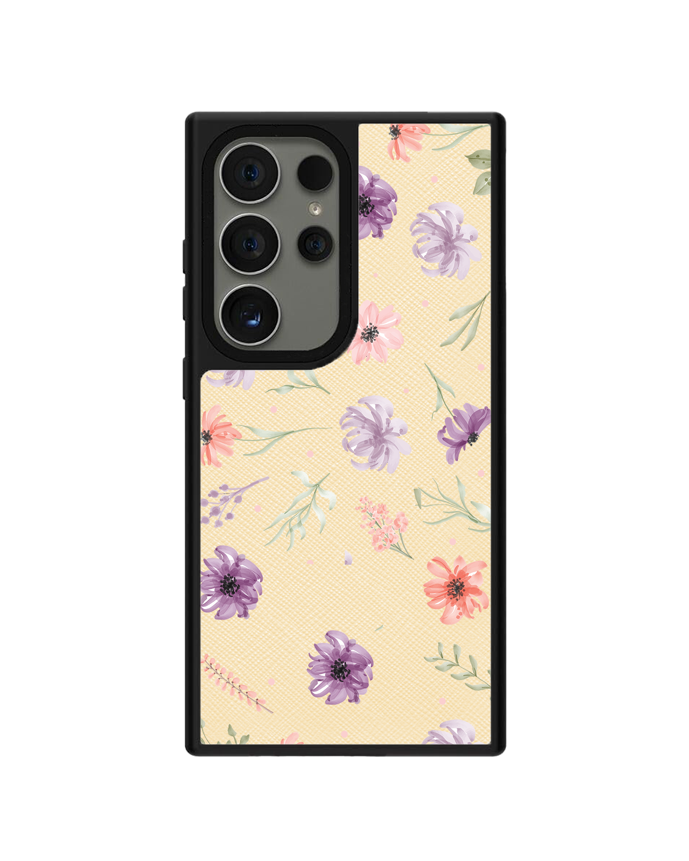 Android Leather Grip Case - Botanical Garden 3.0