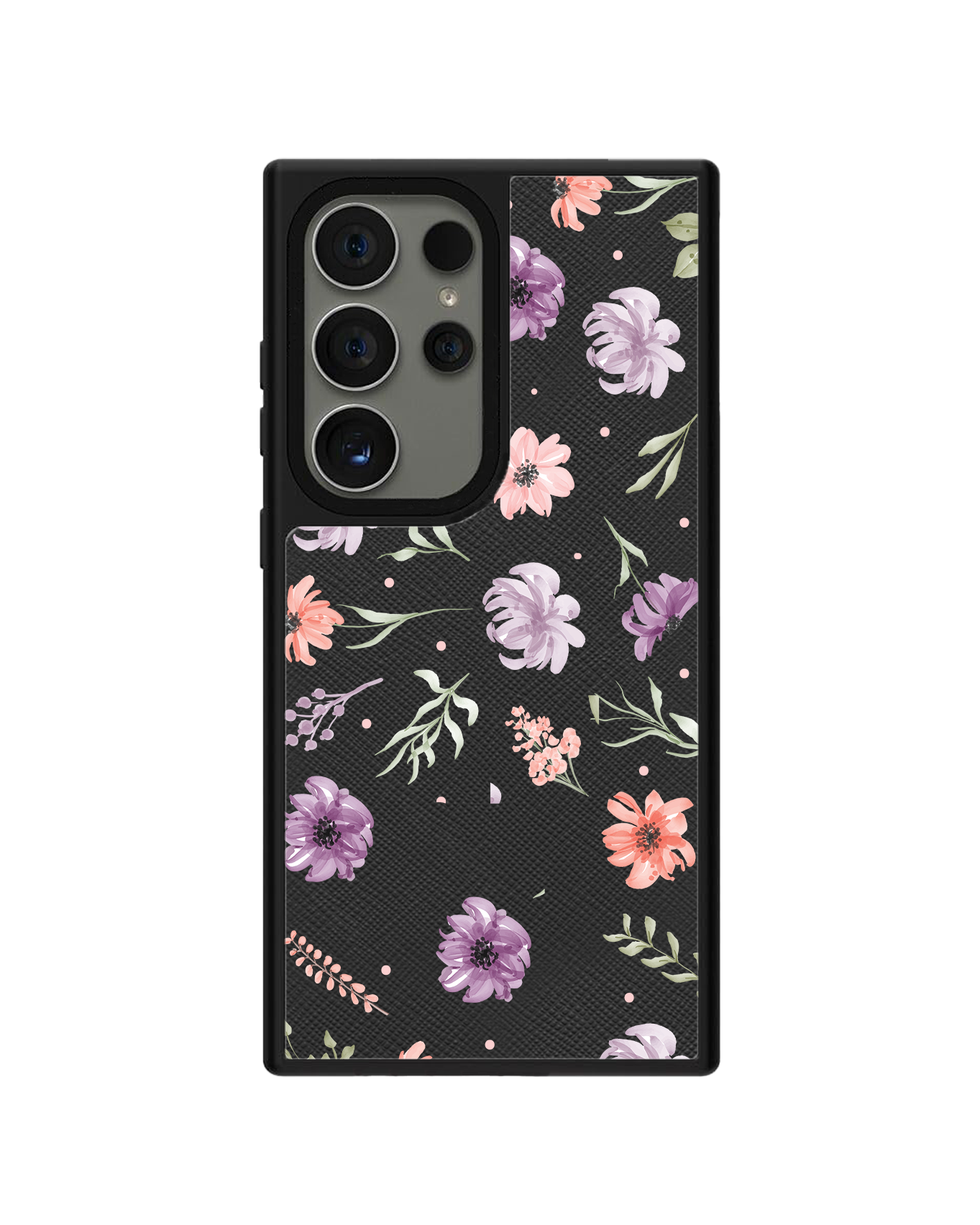 Android Leather Grip Case - Botanical Garden 3.0