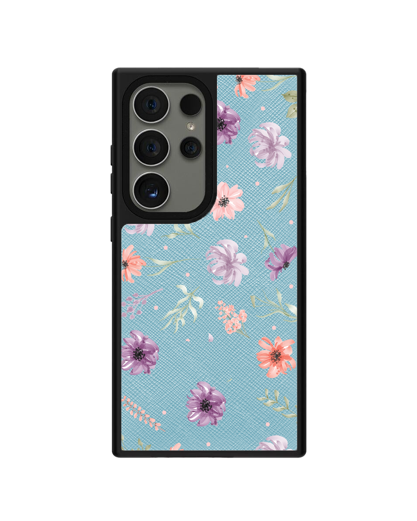 Android Leather Grip Case - Botanical Garden 3.0