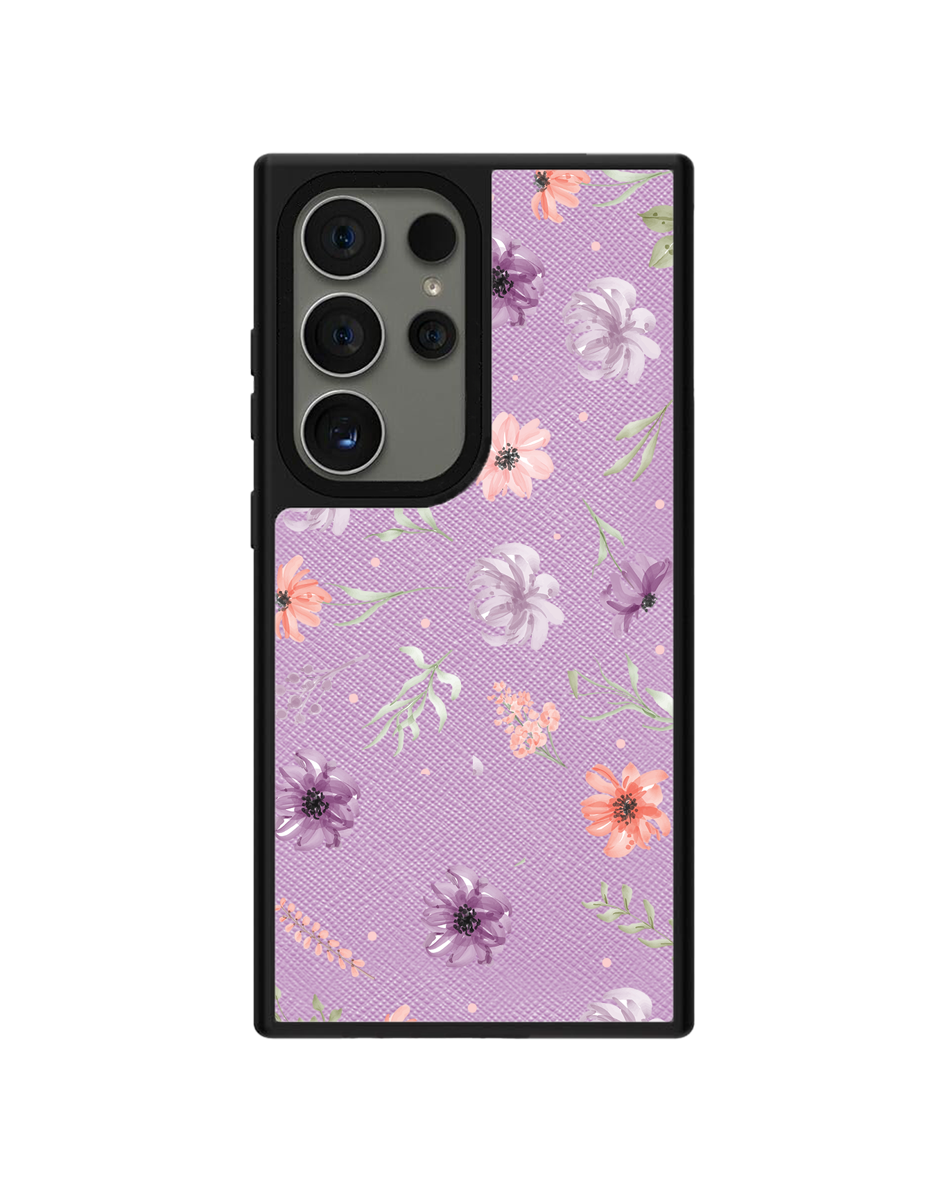 Android Leather Grip Case - Botanical Garden 3.0