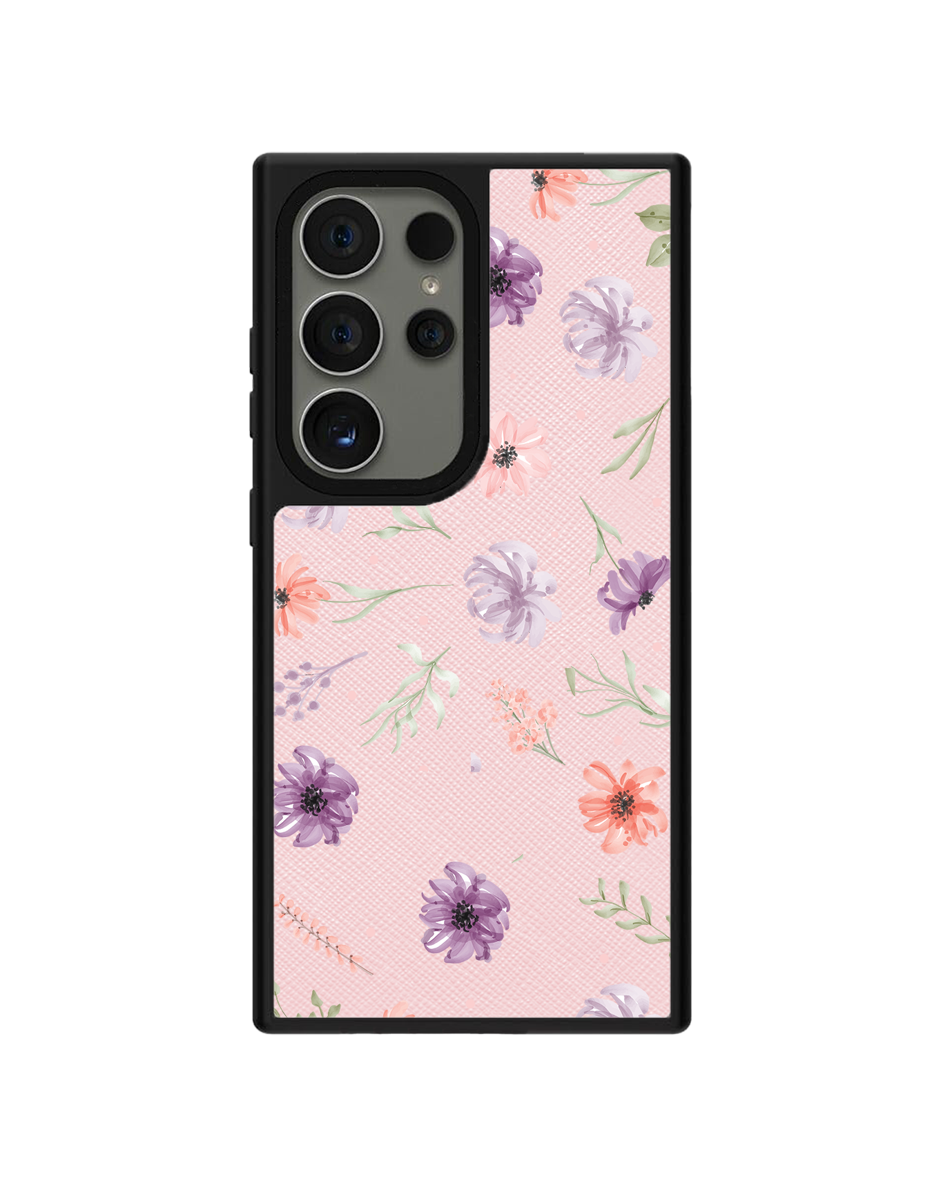 Android Leather Grip Case - Botanical Garden 3.0