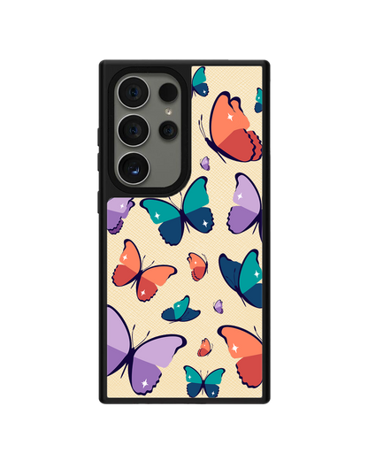 Android Leather Grip - Butterfly