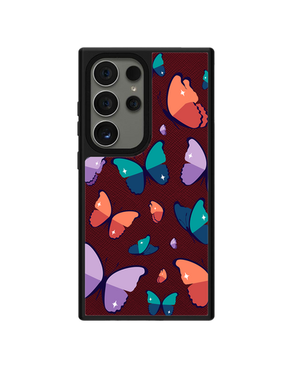 Android Leather Grip - Butterfly